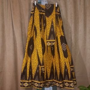 African Print Skirt